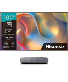 Купить ЖК-телевизор Hisense 100L5H 100" Laser TV 4K Ultra HD 60Hz DVB-T DVB-T2 DVB-C DVB-S DVB-S2 USB WiFi Smart TV серебристый, изображение 2 в компании Зеон