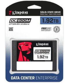 Купить SSD-накопитель Kingston 1.92Tb DC600M SATA-III 2.5" 1 DWPD [SEDC600M/1920G], изображение 3 в компании Зеон