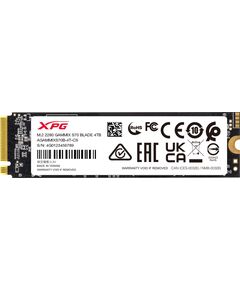 Купить SSD-накопитель AData 4Tb XPG Gammix S70 Blade PCIe 4.0 x4 M.2 2280 [AGAMMIXS70B-4T-CS] в компании Зеон