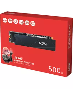 Купить SSD-накопитель AData 500Gb Gammix S50 Core XPG PCIe 4.0 x4 M.2 2280 [SGAMMIXS50C-500G-CS], изображение 11 в компании Зеон