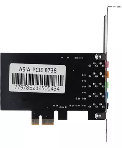 Купить Звуковая карта  ASIA PCIE 8738 PCI-E (C-Media CMI8738SX) 4.0 bulk в компании Зеон