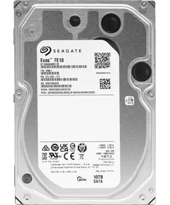 Купить Жесткий диск Seagate 10Tb Server Exos 7E10 4KN SATA-III (7200rpm) 256Mb 3.5" [ST10000NM017B] в компании Зеон