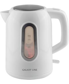 Купить Чайник Galaxy Line GL0212 1.7л. 2200Вт белый корпус: пластик, изображение 3 в компании Зеон