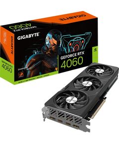 Купить Видеокарта GigaByte GeForce RTX 4060 8Gb PCI-E 4.0 128bit GDDR6 2460/17000 HDMIx2 DPx2 HDCP RTL [GV-N4060GAMING-8GD], изображение 8 в компании Зеон