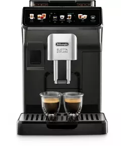 Купить Кофемашина DeLonghi Eletta Explore ECAM450.55.G 1450Вт серебристый/черный, изображение 11 в компании Зеон