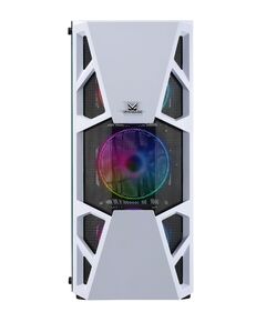 Купить Корпус Formula CL-3303W RGB белый без БП ATX 2x120mm 2xUSB2.0 1xUSB3.0 audio bott PSU, изображение 3 в компании Зеон