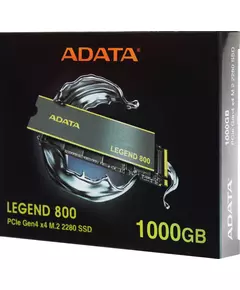 Купить SSD-накопитель AData 1Tb Legend 800 PCIe 4.0 x4 M.2 2280 [ALEG-800-1000GCS], изображение 5 в компании Зеон