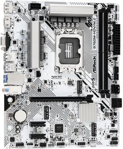 Купить Материнская плата ASRock B760M-HDV/M.2 LGA1700 Intel B760 2xDDR5 mATX AC97 8ch(7.1) 2.5Gg RAID+VGA+HDMI+DP в компании Зеон