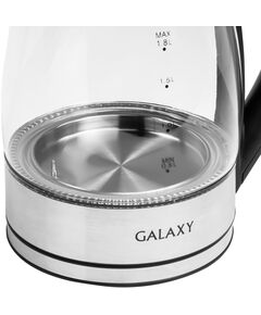 Купить Чайник Galaxy Line GL0556 1.8л. 2200Вт нержавеющая сталь/черный корпус: стекло/металл/пластик, изображение 13 в компании Зеон