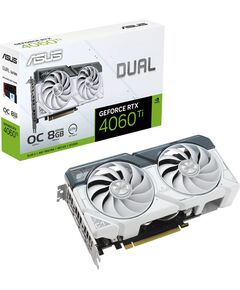 Купить Видеокарта Asus GeForce RTX 4060TI 8Gb PCI-E 4.0 128bit GDDR6 2565/18000 HDMIx1 DPx3 HDCP RTL [DUAL-RTX4060TI-O8G-WHITE], изображение 7 в компании Зеон