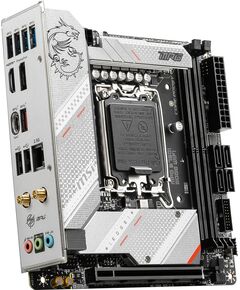 Купить Материнская плата MSI MPG B760I EDGE WIFI LGA1700 Intel B760 2xDDR5 mini-ITX AC97 8ch(7.1) GbLAN+HDMI+DP, изображение 2 в компании Зеон