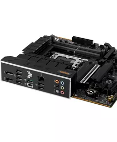 Купить Материнская плата Asus TUF GAMING B760M-PLUS II LGA1700 Intel B760 4xDDR5 mATX AC97 8ch(7.1) 2.5Gg RAID+HDMI+DP в компании Зеон