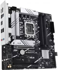 Купить Материнская плата Asus PRIME B760M-PLUS LGA1700 Intel B760 4xDDR5 mATX AC97 8ch(7.1) 2.5Gg RAID+HDMI+DP, изображение 2 в компании Зеон