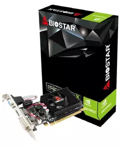 Купить Видеокарта BioStar GeForce 210 1Gb PCI-E 64bit DDR3 589/1333 DVIx1 HDMIx1 CRTx1 RTL low profile (G210-1GB D3 LP) [VN2103NHG6] в компании Зеон