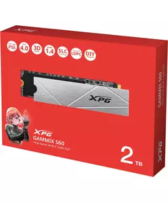 Купить SSD-накопитель AData 2Tb Gammix S60 XPG PCIe 4.0 x4 M.2 2280 [AGAMMIXS60-2T-CS], изображение 8 в компании Зеон