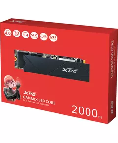 Купить SSD-накопитель AData 2Tb Gammix S50 Core XPG PCIe 4.0 x4 M.2 2280 [SGAMMIXS50C-2000G-CS], изображение 11 в компании Зеон