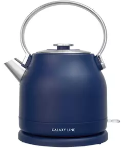 Купить Чайник Galaxy Line GL0334 1.5л. 2200Вт синий корпус: нерж.сталь в компании Зеон