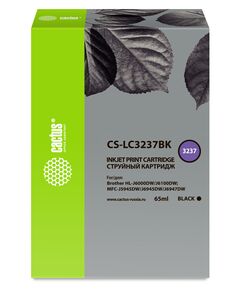 Купить Картридж струйный Cactus CS-LC3237BK черный (65мл) для Brother HL-J6000DW/J6100DW в компании Зеон