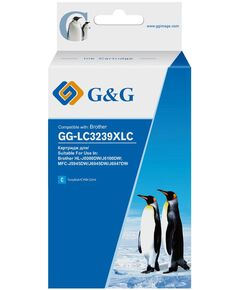 Купить Картридж струйный G&G GG-LC3239XLC голубой (52мл) для Brother HL-J6000DW/J6100DW, изображение 2 в компании Зеон