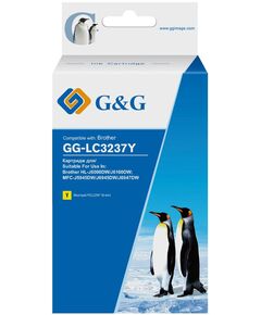 Купить Картридж струйный G&G GG-LC3237Y желтый (18.4мл) для Brother HL-J6000DW/J6100DW в компании Зеон