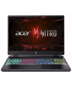 Купить Ноутбук Acer Nitro 16 AN16-41-R3YQ Ryzen 7 7735H 16Gb SSD1Tb NVIDIA GeForce RTX4070 8Gb 16" IPS WQXGA (2560x1600) Windows 11 Home Single Language black WiFi BT Cam [NH.QKDCD.001] в компании Зеон