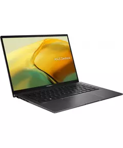 Купить Ноутбук Asus Zenbook 14 UM3402YA-KP854 Ryzen 5 7430U 16Gb SSD512Gb AMD Radeon 14" IPS WQXGA (2560x1600) noOS black WiFi BT Cam сумка [90NB0W95-M01KZ0] в компании Зеон