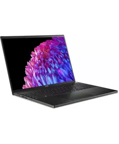 Купить Ноутбук Acer Swift Edge 16 SFE16-44-R2RD Ryzen 7 8840U 16Gb SSD1Tb AMD Radeon 780M 16" OLED WQXGA+ (3200x2000) Windows 11 Home black WiFi BT Cam [NX.KTDCD.002], изображение 2 в компании Зеон