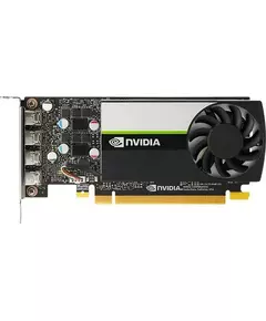 Купить Видеокарта PNY T1000 4Gb PCI-E 128bit GDDR6 mDPx4 Bulk low profile [VCNT1000-SB] в компании Зеон