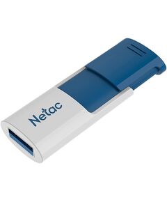 Купить Флеш-диск Netac 128Gb USB3.0 синий/белый [NT03U182N-128G-30BL], изображение 2 в компании Зеон