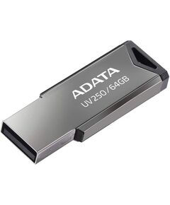 Купить Флеш-диск AData 64Gb USB2.0 серебристый [AUV250-64G-RBK], изображение 2 в компании Зеон