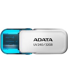 Купить Флеш-диск AData 32Gb USB2.0 белый/голубой [AUV240-32G-RWH] в компании Зеон