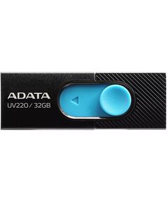 Купить Флеш-диск AData 32Gb USB2.0 черный/синий [AUV220-32G-RBKBL] в компании Зеон