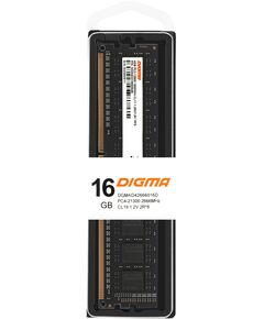 Купить Оперативная память Digma 16Gb DDR4 2666MHz PC4-21300 CL19 DIMM 288-pin 1.2В dual rank RTL [DGMAD42666016D], изображение 12 в компании Зеон