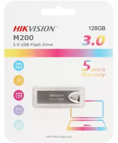 Купить Флеш-диск Hikvision 128Gb USB3.0 серебристый [HS-USB-M200 128G U3], изображение 2 в компании Зеон