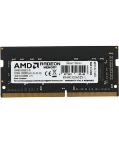 Купить Модуль памяти AMD Radeon R9 Gamer Series 8Gb DDR4 3200MHz PC4-25600 CL22 SO-DIMM 260-pin 1.2В RTL [R948G3206S2S-U] в компании Зеон