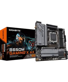 Купить Материнская плата GigaByte B650M GAMING X AX AM5 AMD B650 4xDDR5 mATX AC97 8ch(7.1) 2.5Gg RAID+HDMI+DP, изображение 4 в компании Зеон