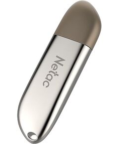 Купить Флеш-диск Netac 128Gb USB3.0 серебристый [NT03U352N-128G-30PN], изображение 2 в компании Зеон