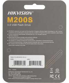 Купить Флеш-диск Hikvision 32Gb USB3.0 серебристый/черный [HS-USB-M200S/32G/U3], изображение 3 в компании Зеон