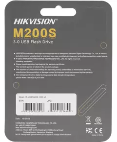 Купить Флеш-диск Hikvision 128Gb USB3.0 серебристый/черный [HS-USB-M200S/128G/U3], изображение 3 в компании Зеон