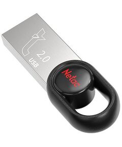 Купить Флеш-диск Netac 64Gb USB2.0 серебристый/черный [NT03UM2N-064G-20BK], изображение 3 в компании Зеон