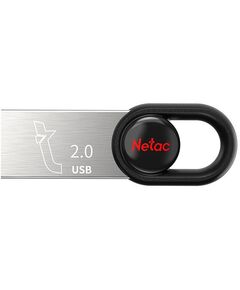 Купить Флеш-диск Netac 64Gb USB2.0 серебристый/черный [NT03UM2N-064G-20BK] в компании Зеон