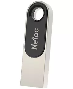 Купить Флеш-диск Netac 128Gb USB3.0 серебристый/черный [NT03U278N-128G-30PN], изображение 3 в компании Зеон