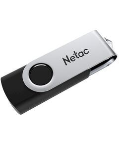 Купить Флеш-диск Netac 64Gb USB2.0 черный/серебристый [NT03U505N-064G-20BK], изображение 3 в компании Зеон