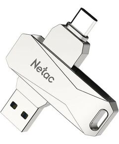 Купить Флеш-диск Netac 256Gb USB3.0 серебристый [NT03U782C-256G-30PN] в компании Зеон