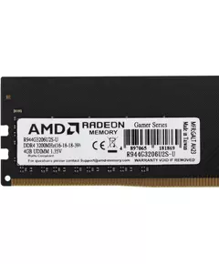 Купить Оперативная память AMD Radeon R9 Gamer Series 4Gb DDR4 3200MHz PC4-25600 CL16 DIMM 288-pin 1.35В RTL [R944G3206U2S-U], изображение 4 в компании Зеон