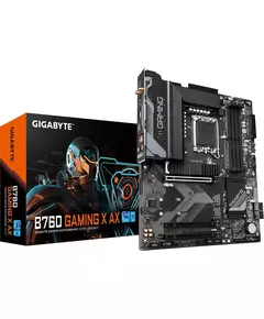 Купить Материнская плата GigaByte B760 GAMING X AX LGA1700 Intel B760 4xDDR5 ATX AC97 8ch(7.1) 2.5Gg RAID+HDMI+DP, изображение 24 в компании Зеон