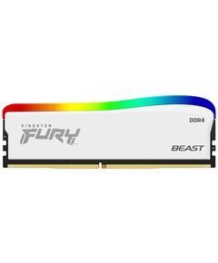 Купить Оперативная память Kingston Fury Beast RGB 8Gb DDR4 3200MHz Gaming PC4-25600 CL16 DIMM 288-pin 1.35В single rank с радиатором RTL [KF432C16BWA/8] в компании Зеон