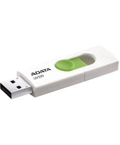 Купить Флеш-диск AData 64Gb USB3.2 белый/зеленый [AUV320-64G-RWHGN], изображение 2 в компании Зеон