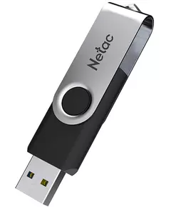 Купить Флеш-диск Netac 128Gb USB3.0 черный/серебристый [NT03U505N-128G-30BK], изображение 2 в компании Зеон