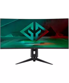 Купить ЖК-монитор GMNG Gaming GM-34C11W 34" VA LED 2ms 21:9 HDMI M/M матовая HAS Piv 4000:1 300cd 178гр/178гр 3440x1440 165Hz G-Sync FreeSync DP 2K 8.57кг черный [GM34VG01] в компании Зеон